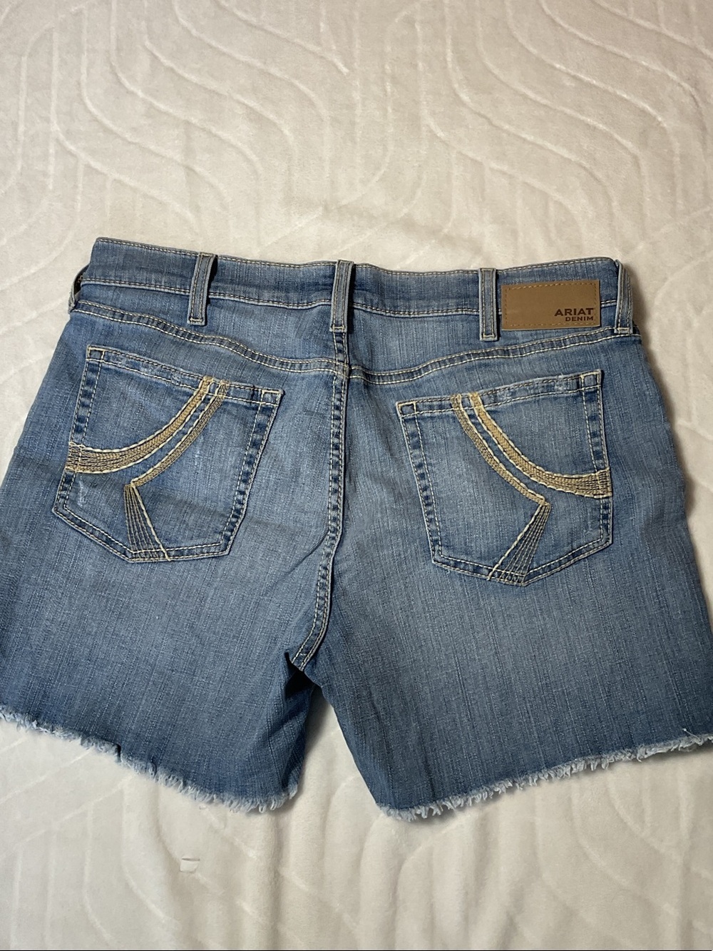 Ariat Women's Light Blue Denim Cutoff Shorts